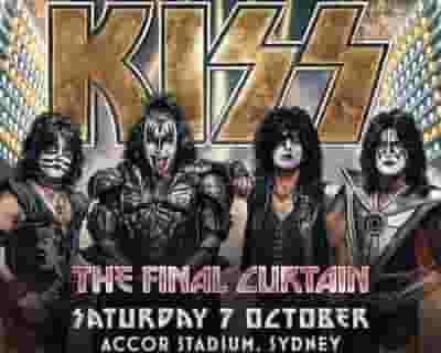 KISS tickets blurred poster image