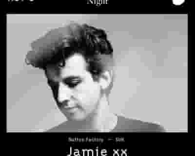 Jamie xx tickets blurred poster image
