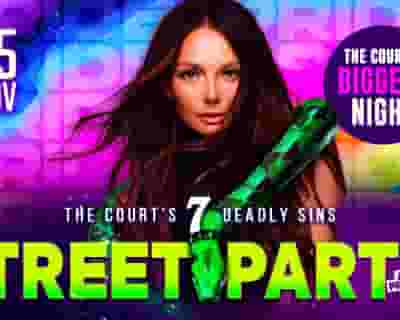 PRIDE 2023: The Court's Street Party tickets blurred poster image