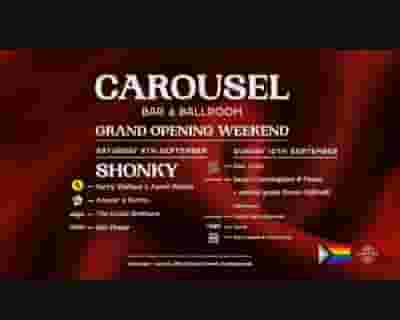 Carousel Bar and Ballroom – Grand Opening Weekend (Saturday) tickets blurred poster image