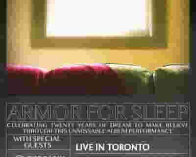 Armor For Sleep, The Early November and The Spill Canvas Live In Toronto tickets blurred poster image