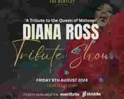 An Evening with Diana Ross tickets blurred poster image
