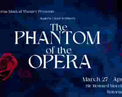 The Phantom of the Opera tickets blurred poster image