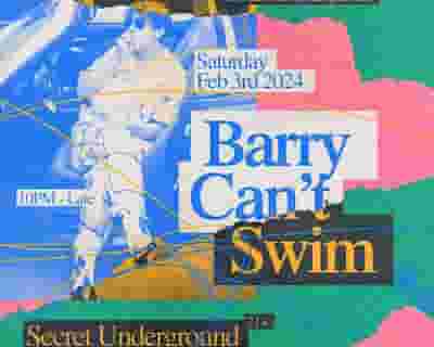 Barry Can’t Swim tickets blurred poster image
