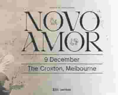 Novo Amor tickets blurred poster image