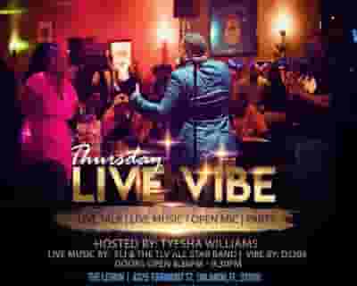 Thursday Live Vibe tickets blurred poster image