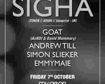 Sigha tickets blurred poster image