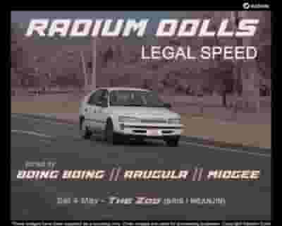 Radium Dolls 'Legal Speed' Tour tickets blurred poster image