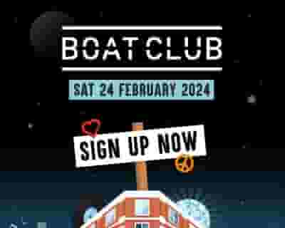 Boat Club tickets blurred poster image