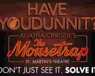 The Mousetrap tickets blurred poster image