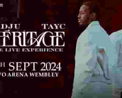 Dadju & Tayc - 'Heritage' the Live Experience tickets blurred poster image
