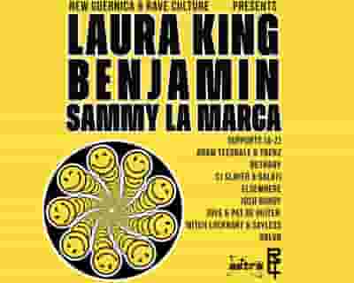 Laura King, Benjamin, Sammy La Marca tickets blurred poster image