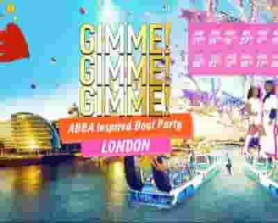GIMMIE! The ABBA Inspired Boat Party London tickets blurred poster image