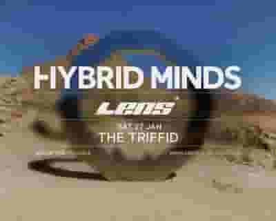 Hybrid Minds + Lens tickets blurred poster image
