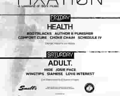 Fixation: A Weekend of Dark Music tickets blurred poster image