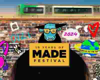 MADE Festival 2024 tickets blurred poster image