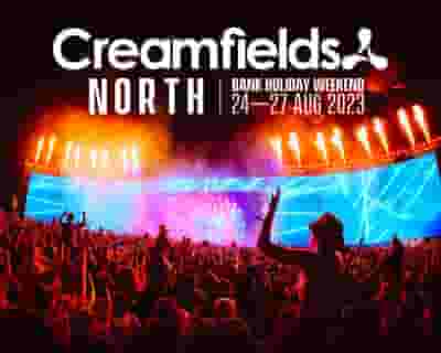 Creamfields North 2023 tickets blurred poster image