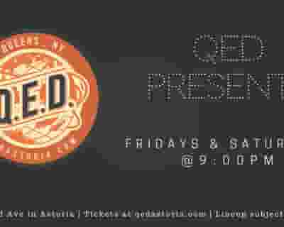QED Presents - Pro Stand Up Comedy Showcase tickets blurred poster image