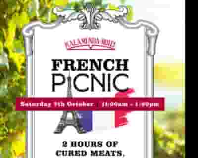 French Picnic tickets blurred poster image