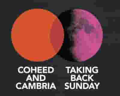 Coheed and Cambria tickets blurred poster image