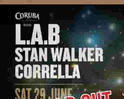 L.A.B, Stan Walker & Corrella tickets blurred poster image
