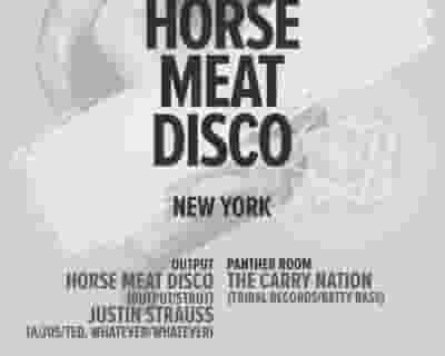 Horse Meat Disco tickets blurred poster image