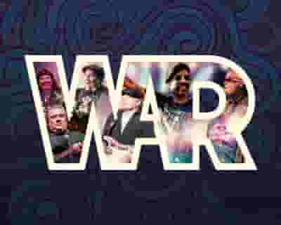 WAR tickets blurred poster image