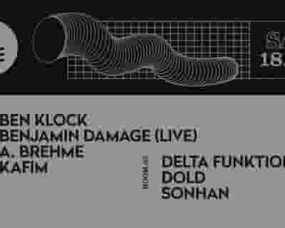 [RESCHEDULED] Fuse presents: Ben Klock, Benjamin Damage (Live) & Delta Funktionen tickets blurred poster image