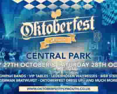 Oktoberfest Plymouth 2023 tickets blurred poster image