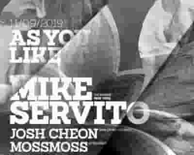 As You Like It with Mike Servito tickets blurred poster image