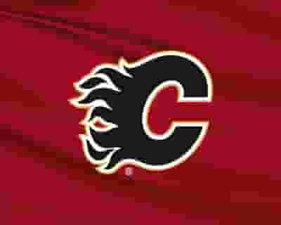 Calgary Flames blurred poster image