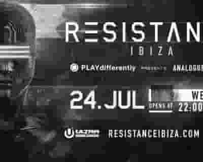 Resistance Ibiza Week 2 - Playdifferently presents Analogue/Digital tickets blurred poster image