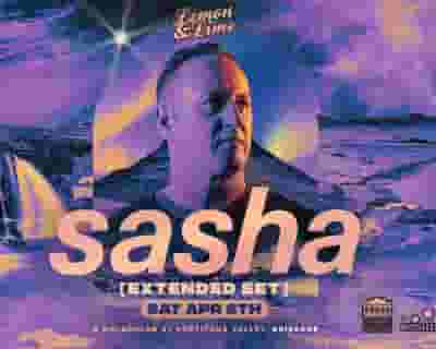 Dj Sasha tickets blurred poster image