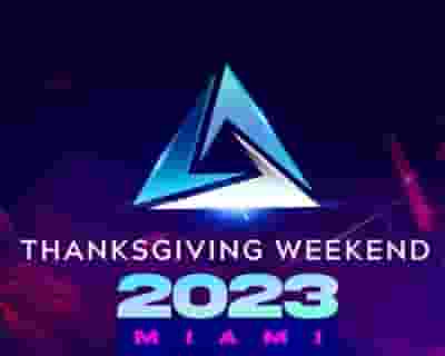 MASSIVE Thanksgiving Weekend Festival MIAMI 2023 tickets blurred poster image