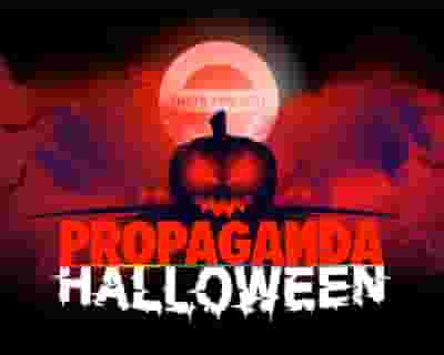 Propaganda Halloween tickets blurred poster image