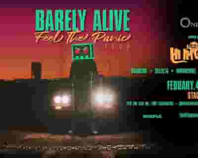 Barely Alive – Feel the Panic Tour tickets blurred poster image