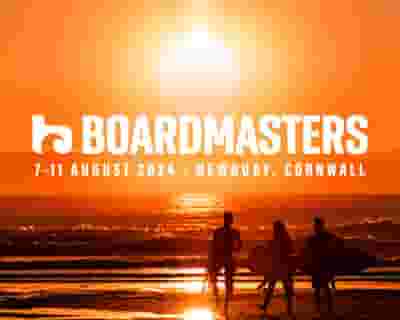 Boardmasters Festival 2024 tickets blurred poster image