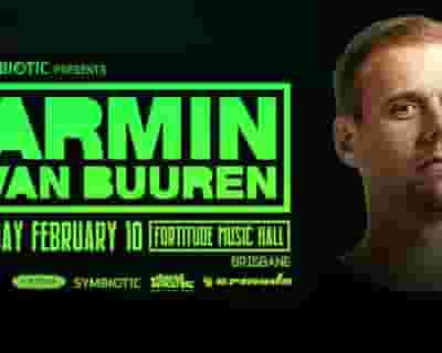 Armin van Buuren tickets blurred poster image