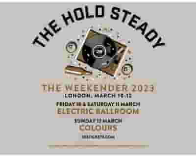 The Hold Steady tickets blurred poster image