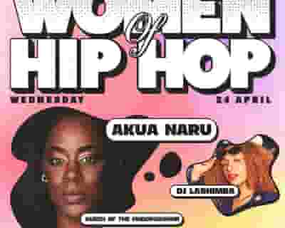 WOMEN OF HIP HOP: Akua Naru & DJ Lashimba tickets blurred poster image