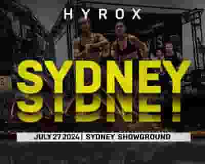 HYROX Sydney | Season 24/25 tickets blurred poster image