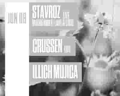 Friday Night Live - Stavroz (Live)/ Crussen (Live)/ Illich Mujica on The Roof tickets blurred poster image
