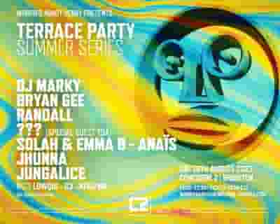 WAH Terrace party tickets blurred poster image