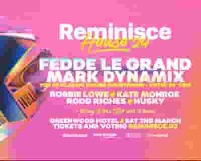 Reminisce House '24 - Sydney tickets blurred poster image