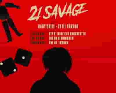 21 Savage tickets blurred poster image