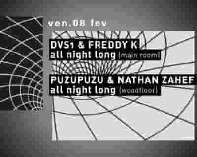 Concrete: DVS1 & Freddy K all Night Long, Puzupuzu & Nathan Zahef tickets blurred poster image