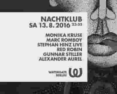 Nachtklub tickets blurred poster image
