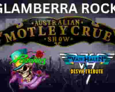 Australian Motley Crue tickets blurred poster image