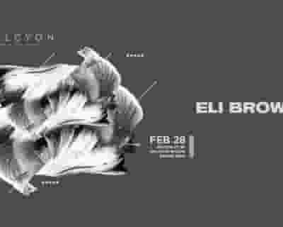 Eli Brown tickets blurred poster image