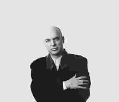 Brian Eno blurred poster image